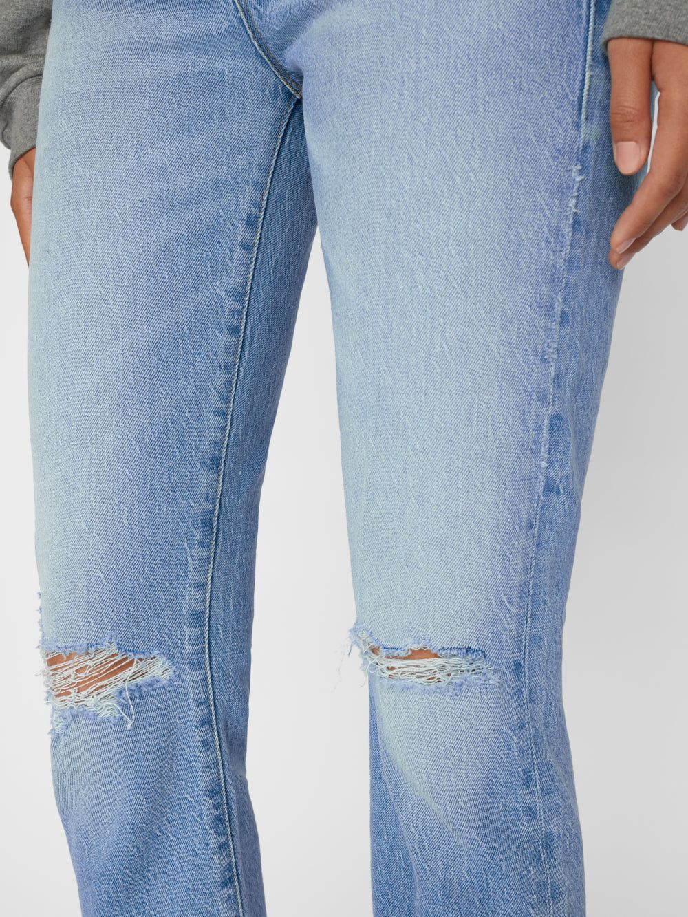 Le High Straight -- Demarco Rips sold by Frame Denim product image thumbnail 6