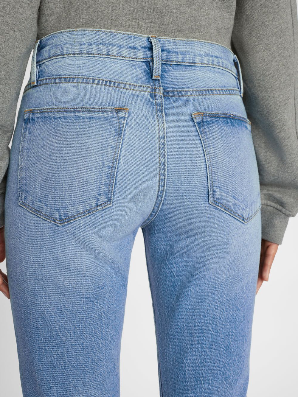 Le High Straight -- Demarco Rips sold by Frame Denim product image thumbnail 4