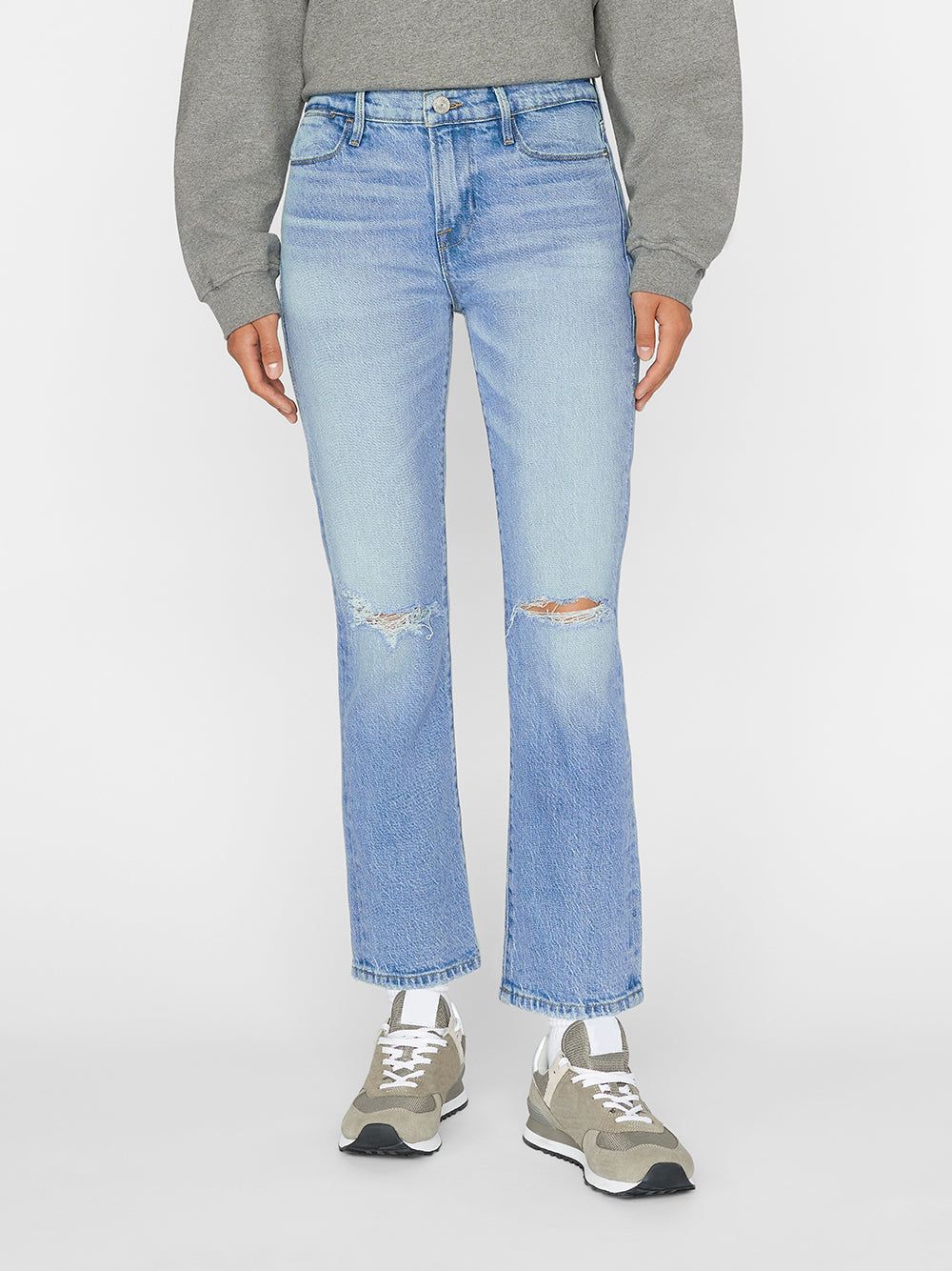 Le High Straight -- Demarco Rips sold by Frame Denim product image thumbnail 2