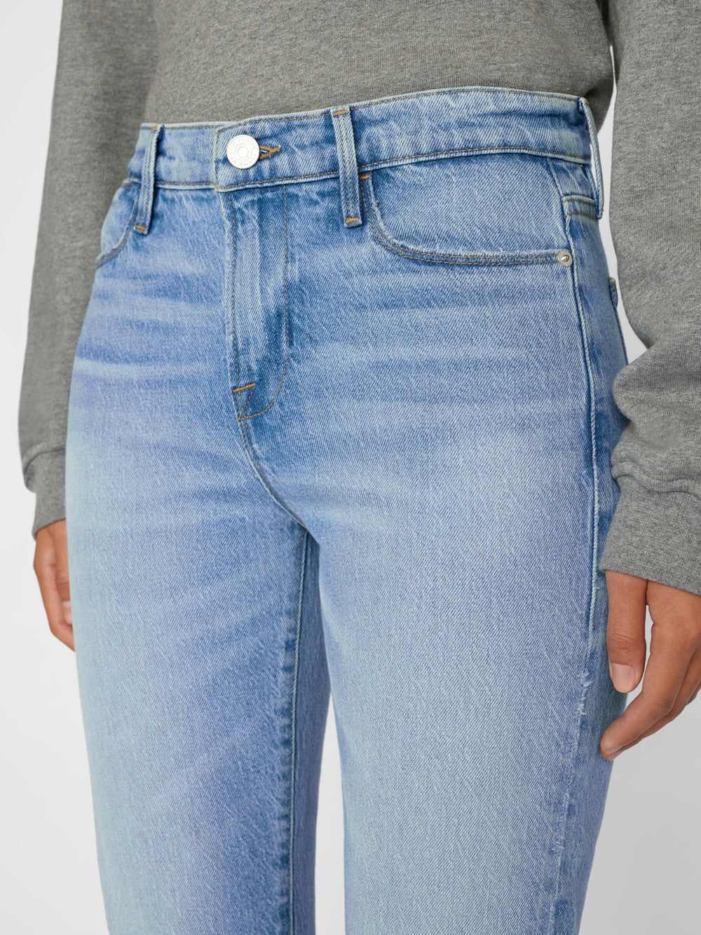Le High Straight -- Demarco Rips sold by Frame Denim product image thumbnail 5