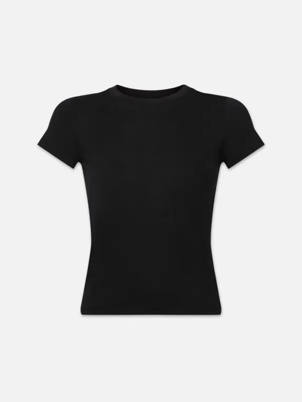 Baby Tee -- Black sold by Frame Denim