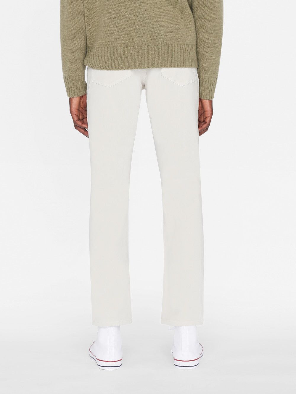 L'Homme Slim Crop Brushed Twill -- Milk Beige sold by Frame Denim product image thumbnail 6
