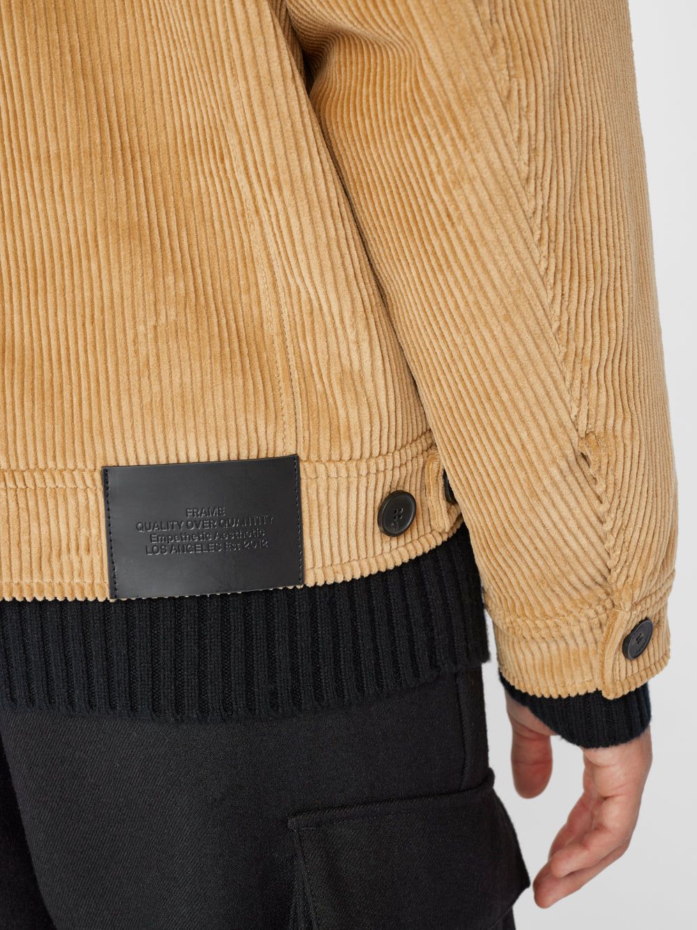 Corduroy Jacket -- Camel sold by Frame Denim product image thumbnail 4