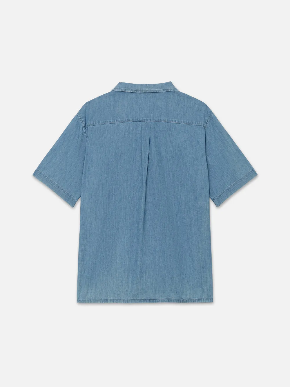 Chambray Camp Collar Shirt -- Midland sold by Frame Denim product image thumbnail 3