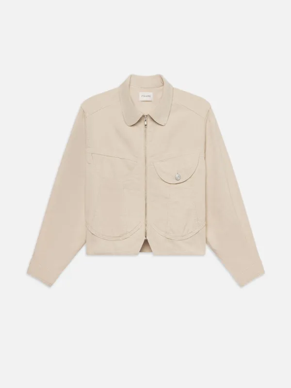 Corduroy Heart Jacket -- Ecru sold by Frame Denim