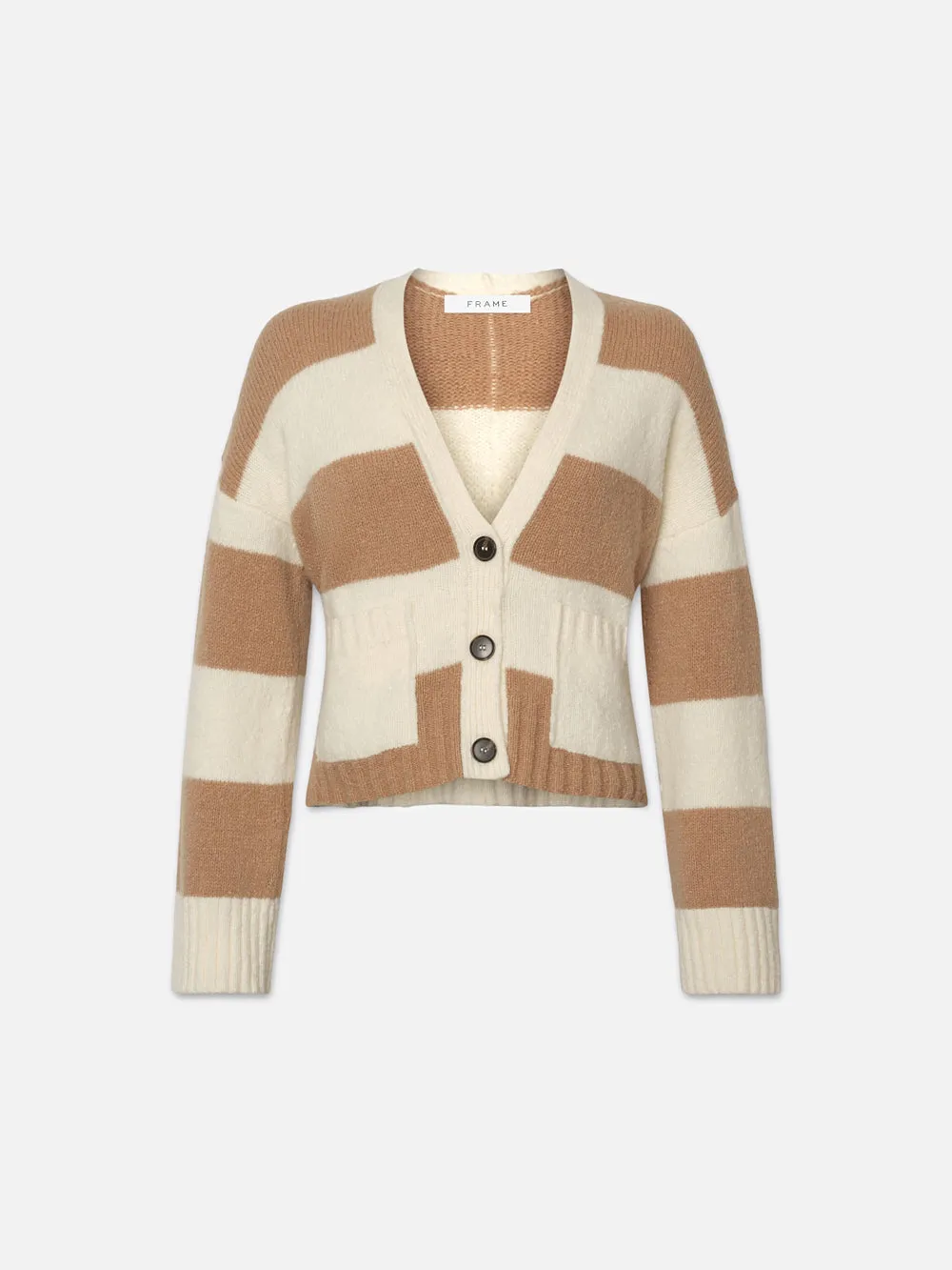 Luxe Cardi -- Off White Multi sold by Frame Denim
