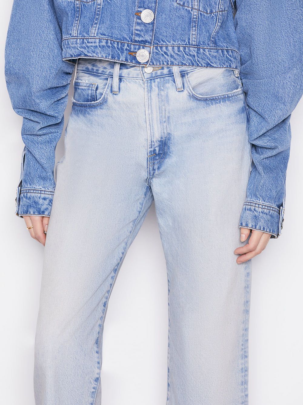Le Jane Crop -- Luster sold by Frame Denim product image thumbnail 4
