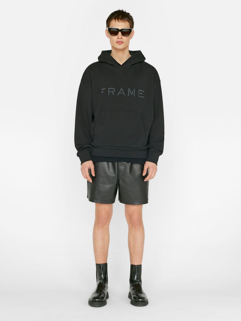 Frame Hoodie -- Noir sold by Frame Denim product image thumbnail 2