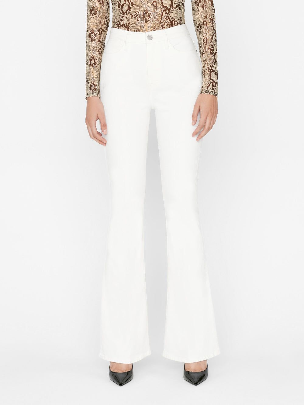 Le Super High Flare -- Au Natural Clean sold by Frame Denim product image thumbnail 2