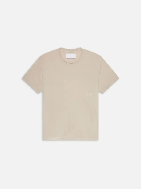 Relaxed Tee -- Washed Off White sold by Frame Denim