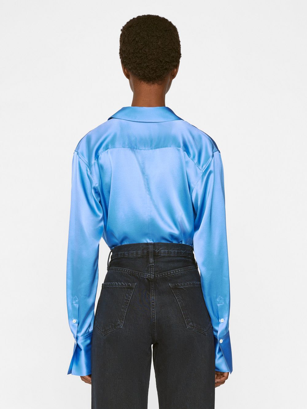 The Standard Shirt -- Cornflower Blue sold by Frame Denim product image thumbnail 6