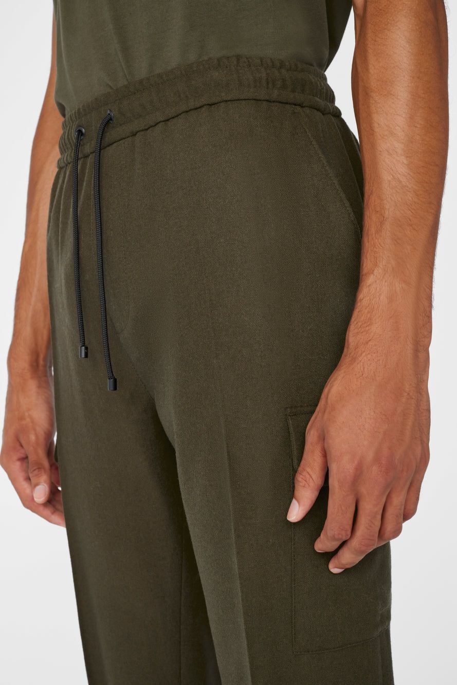 Flannel Travel Cargo -- Olive Green sold by Frame Denim product image thumbnail 3