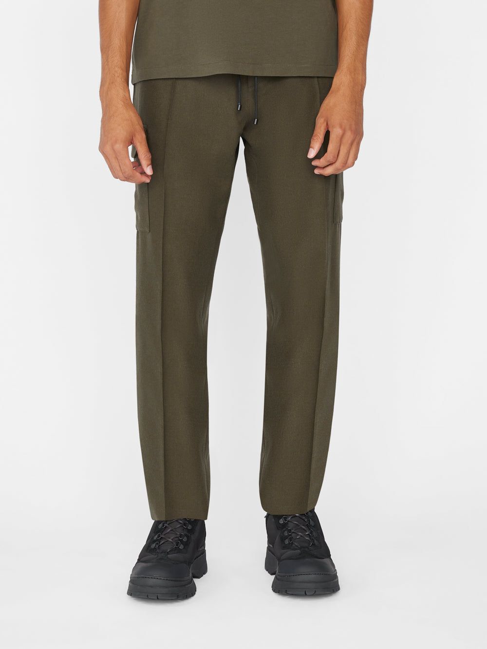 Flannel Travel Cargo -- Olive Green sold by Frame Denim product image thumbnail 2