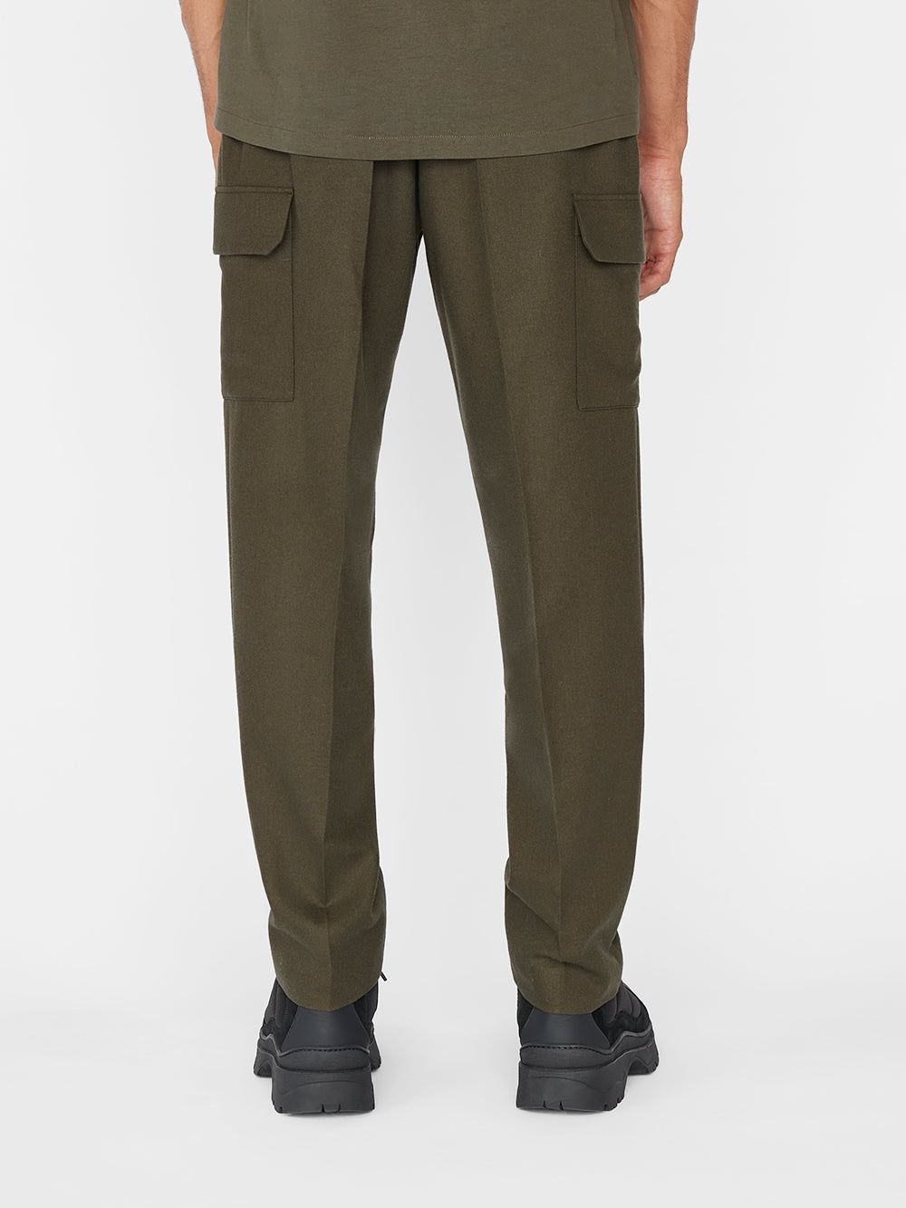 Flannel Travel Cargo -- Olive Green sold by Frame Denim product image thumbnail 5