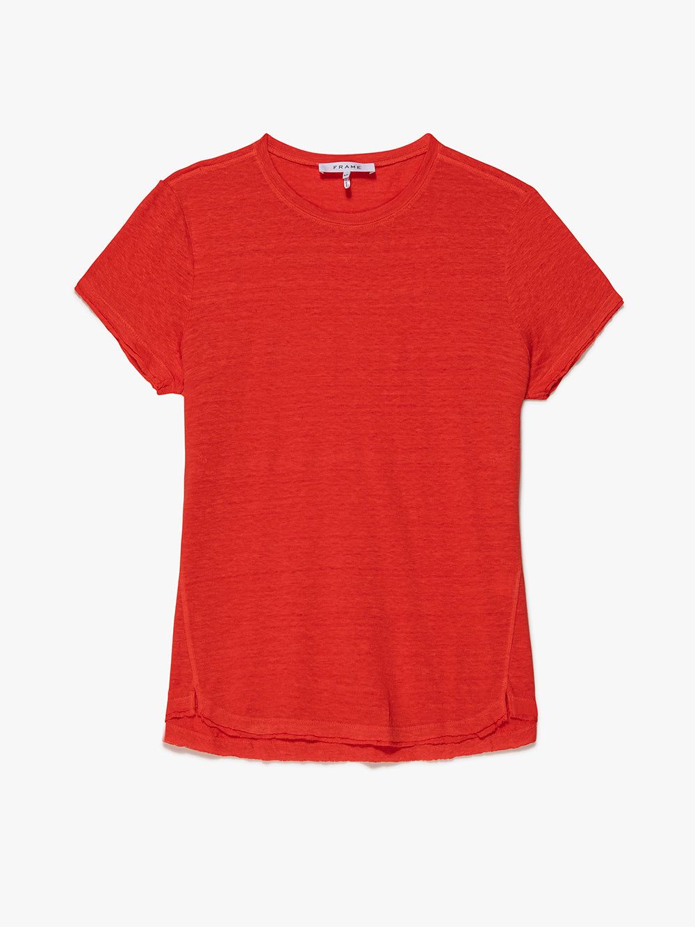 Easy True Tee -- Red Orange sold by Frame Denim