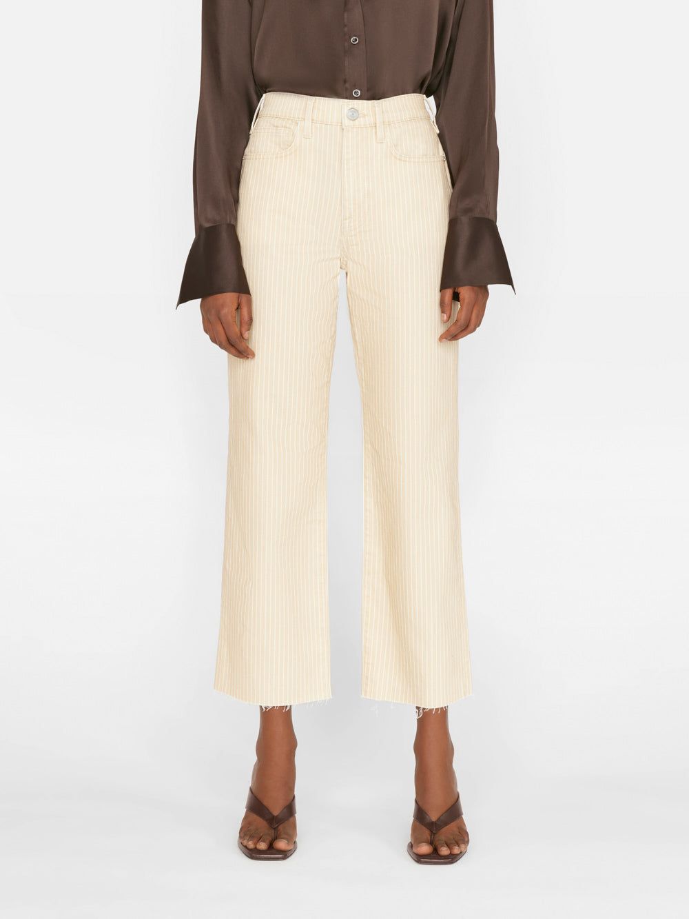 Le Jane Crop -- Sand Multi sold by Frame Denim product image thumbnail 2