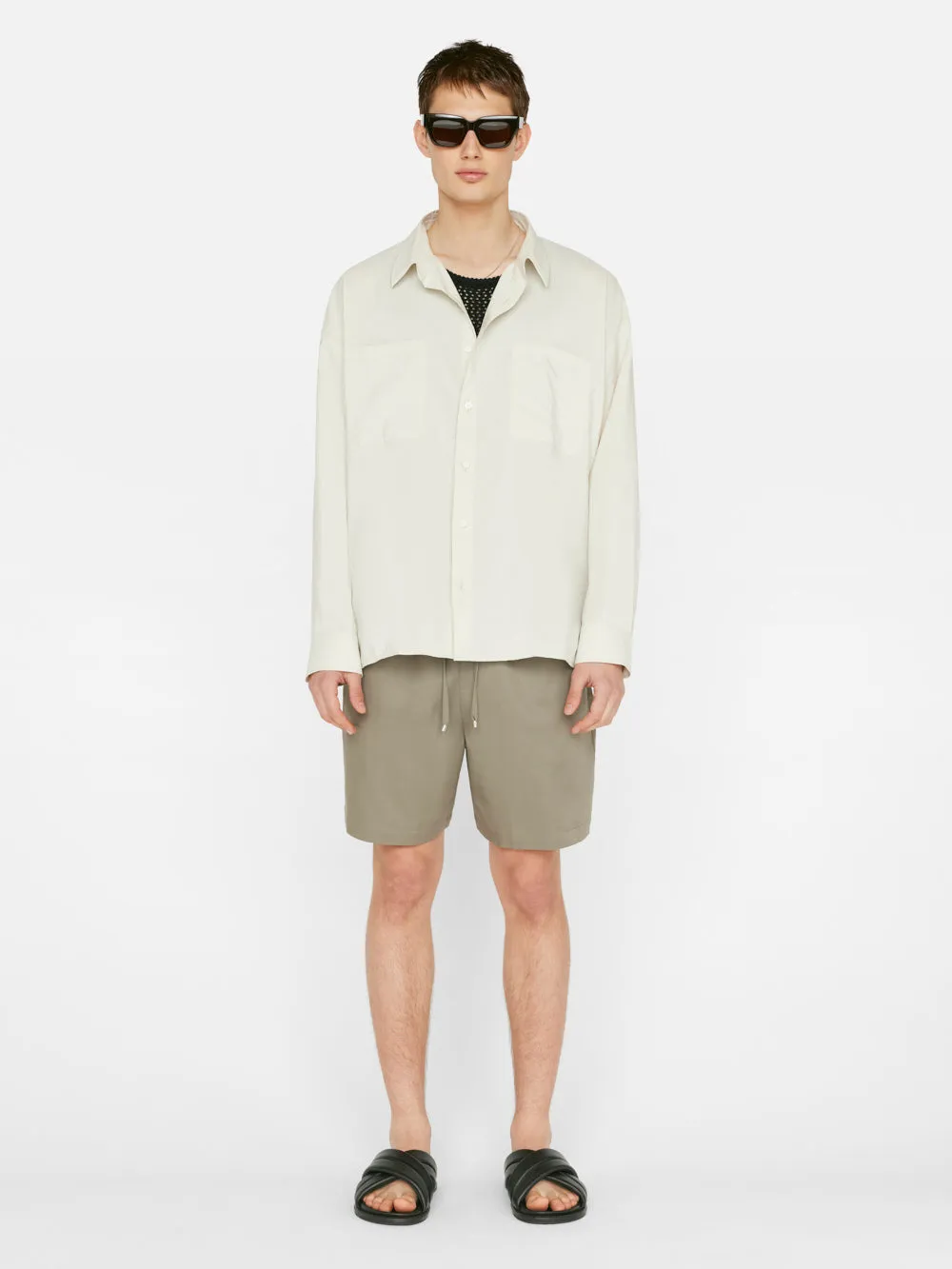 Soft Cotton Traveler Short -- Desert Sage sold by Frame Denim product image thumbnail 2