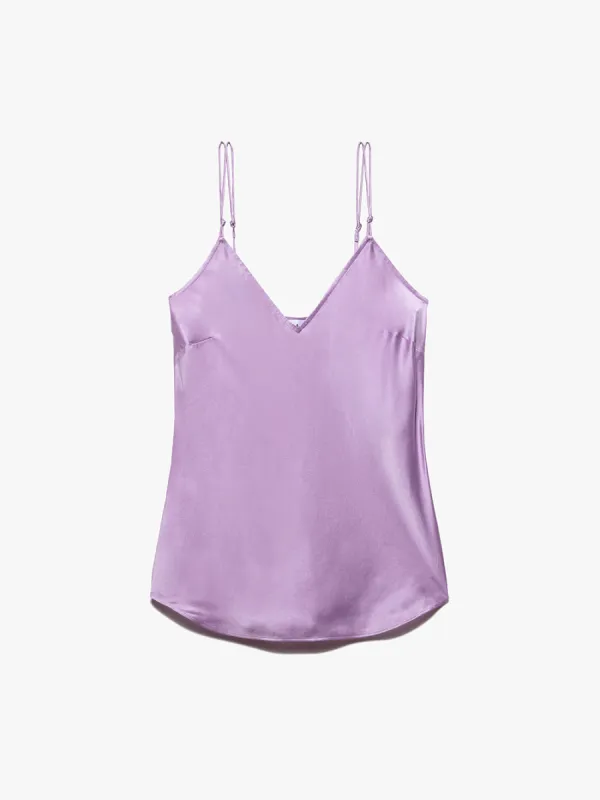 V-Neck Cami Top -- Lilac sold by Frame Denim