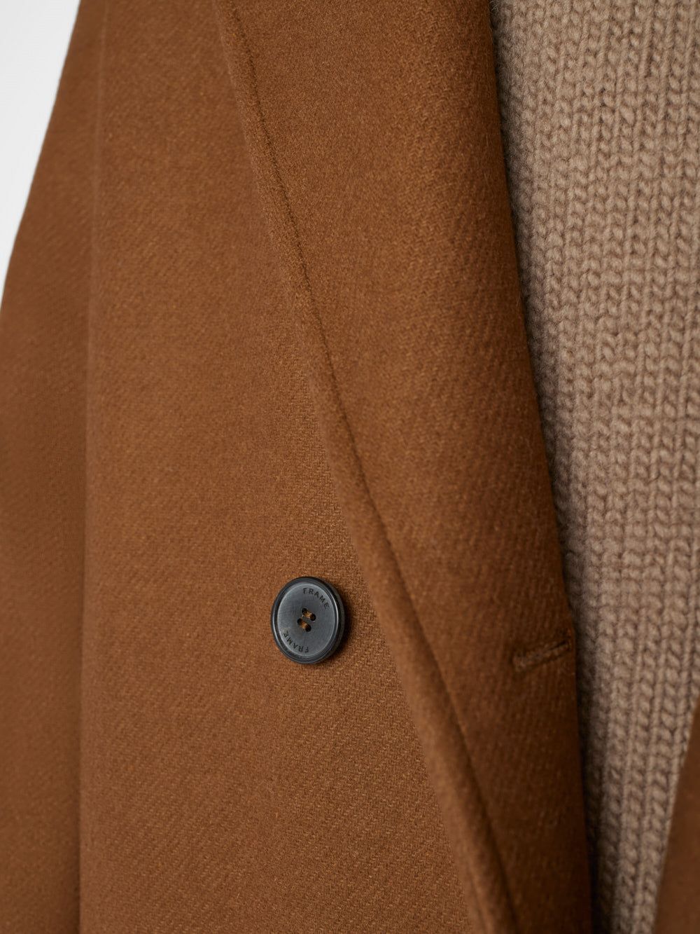 Grandfather Coat -- Caramel sold by Frame Denim product image thumbnail 3