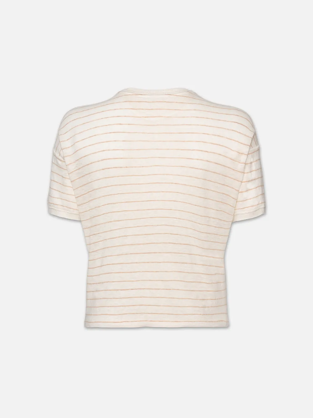 Pocket Crew Tee -- Blush Multi sold by Frame Denim product image thumbnail 4