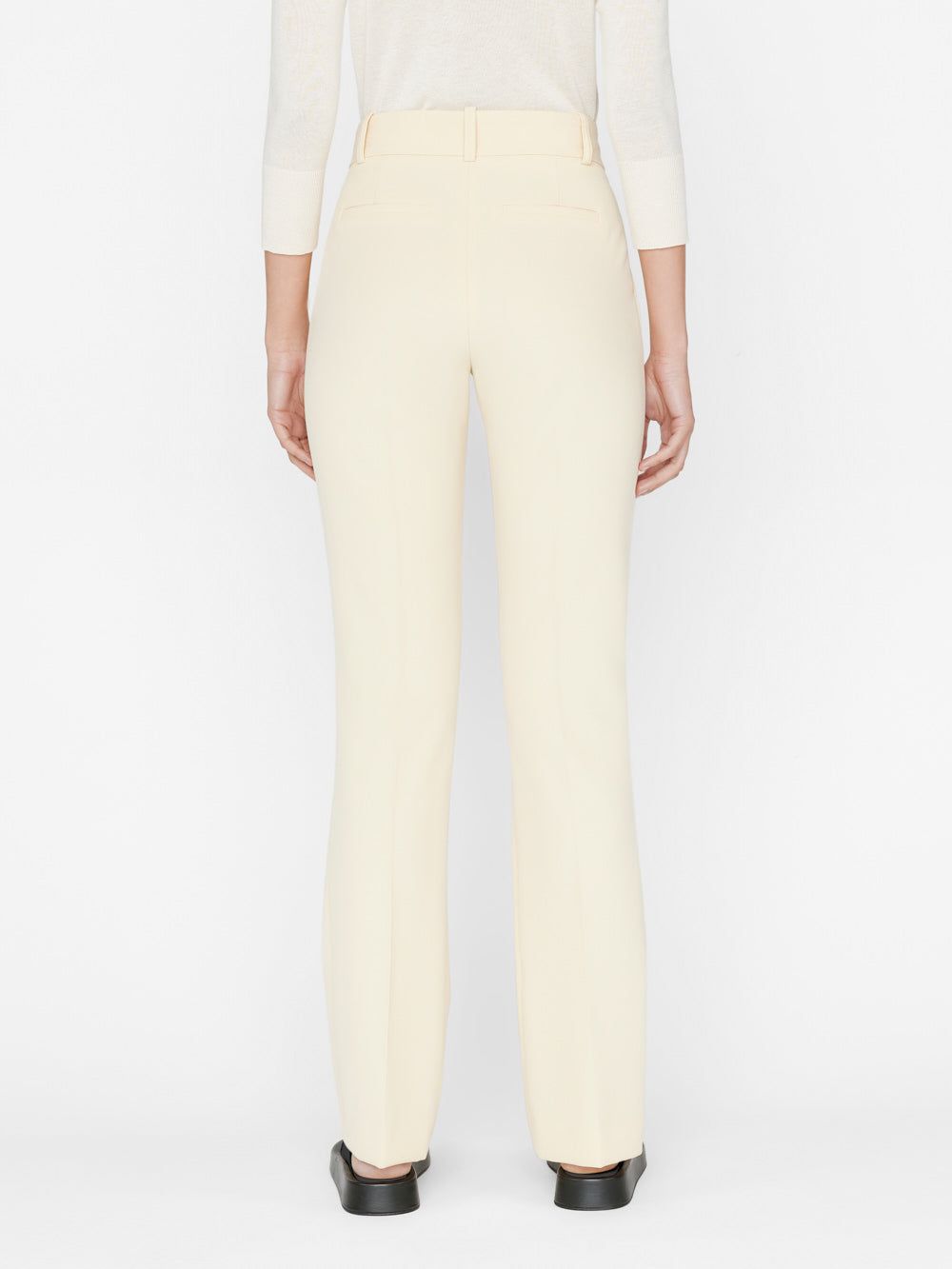 Le Mini Boot Trouser -- Butter sold by Frame Denim product image thumbnail 6