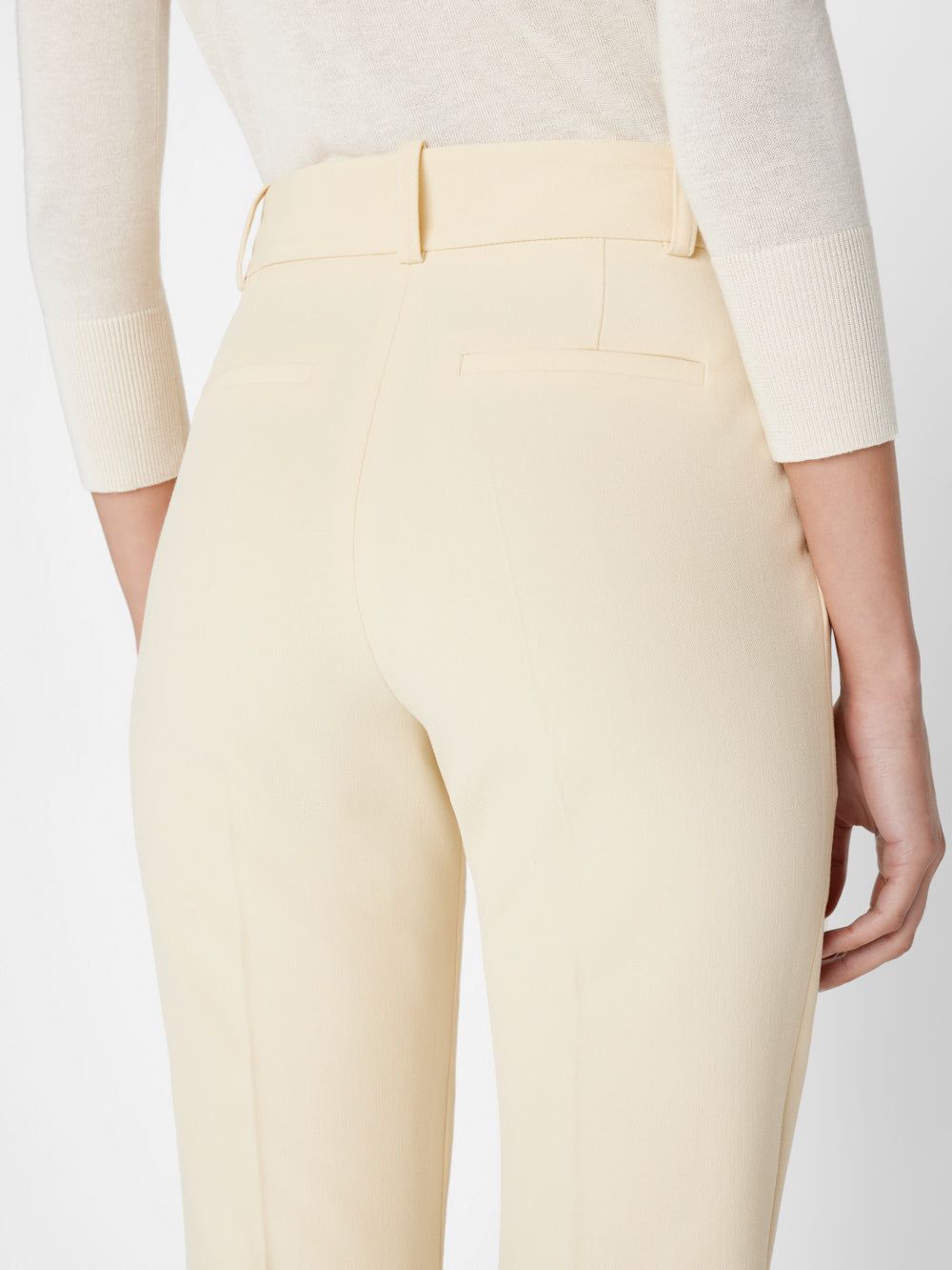 Le Mini Boot Trouser -- Butter sold by Frame Denim product image thumbnail 4