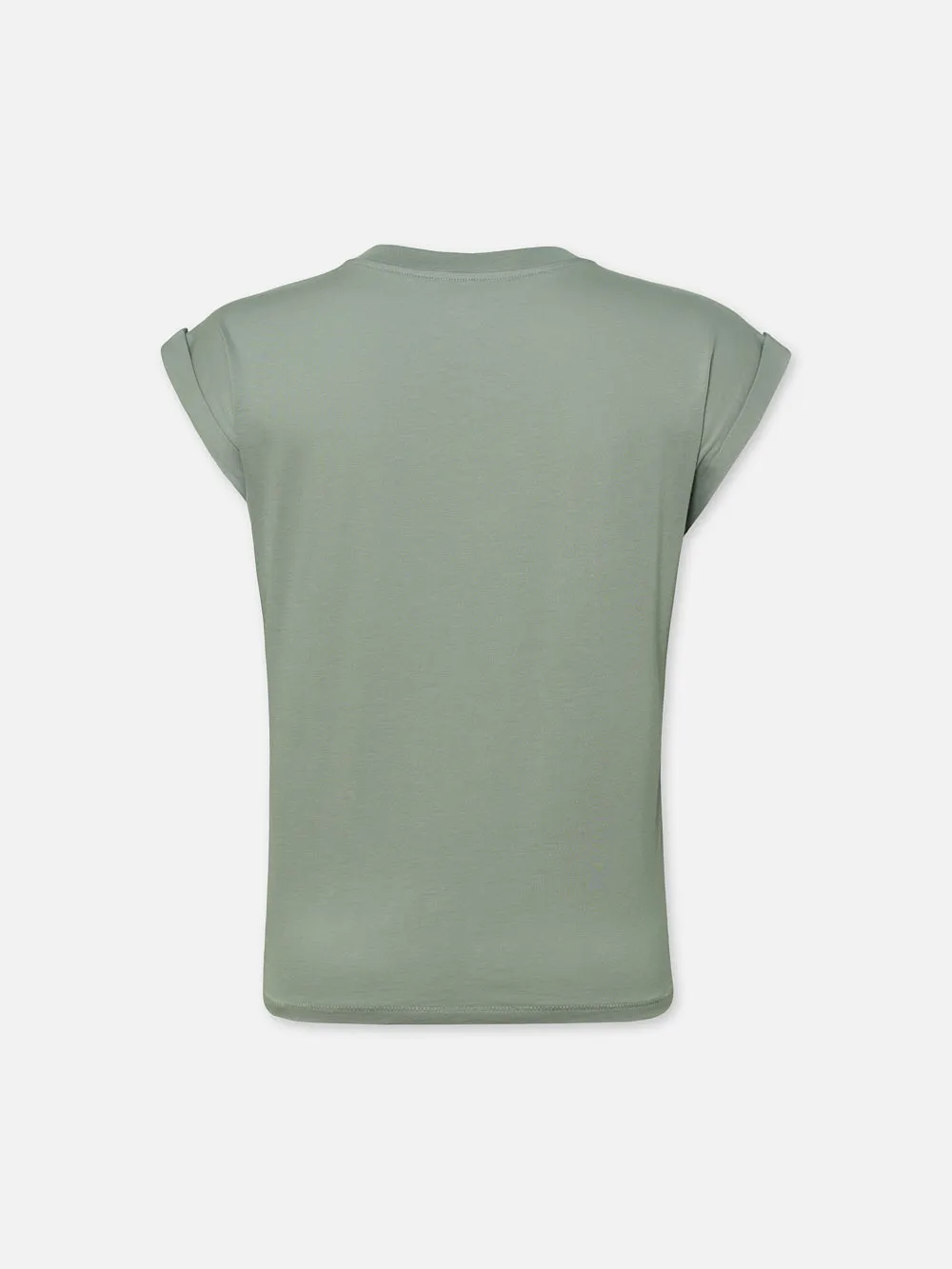 Easy V-Neck Tee -- Sage sold by Frame Denim product image thumbnail 3