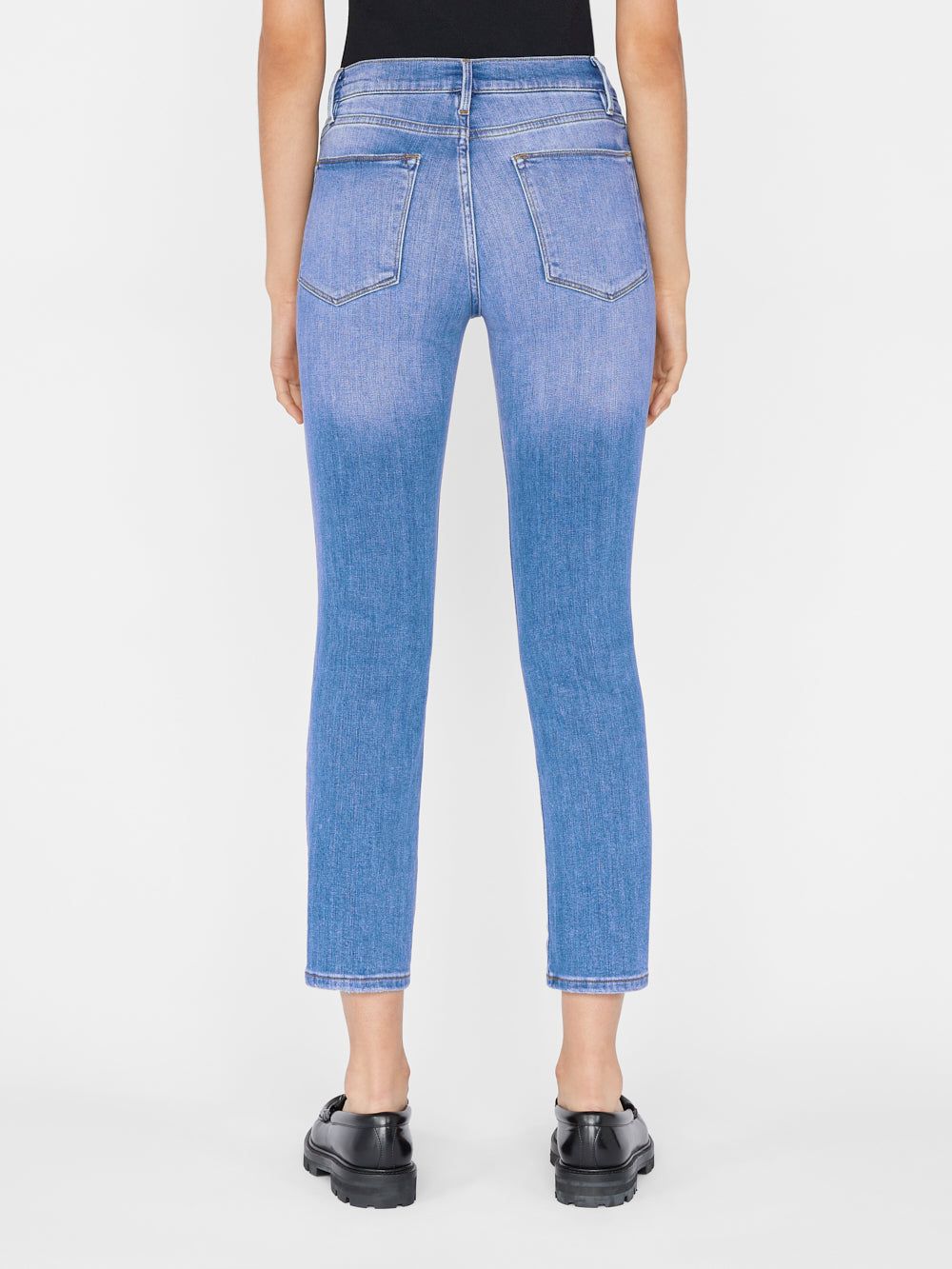 Le High Straight -- Laskey Rips sold by Frame Denim product image thumbnail 9