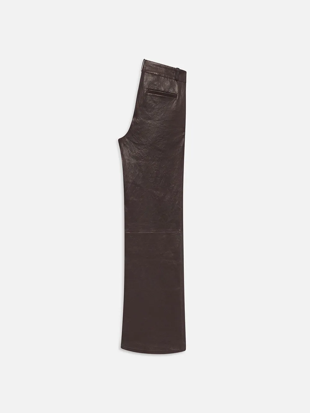 Relaxed Leather Trouser -- Chocolate Brown sold by Frame Denim product image thumbnail 4