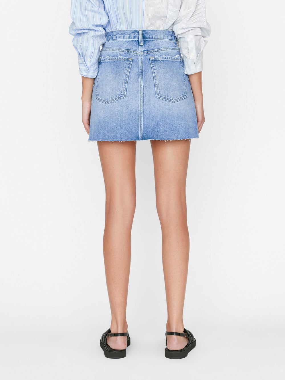 Le High 'N' Tight Skirt -- Vista Grind sold by Frame Denim product image thumbnail 7