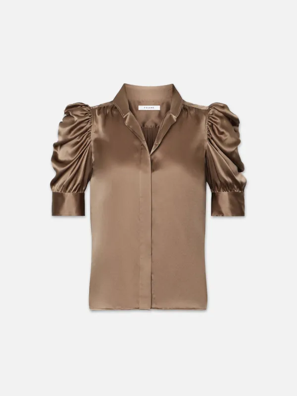 Gillian Top -- Earth sold by Frame Denim