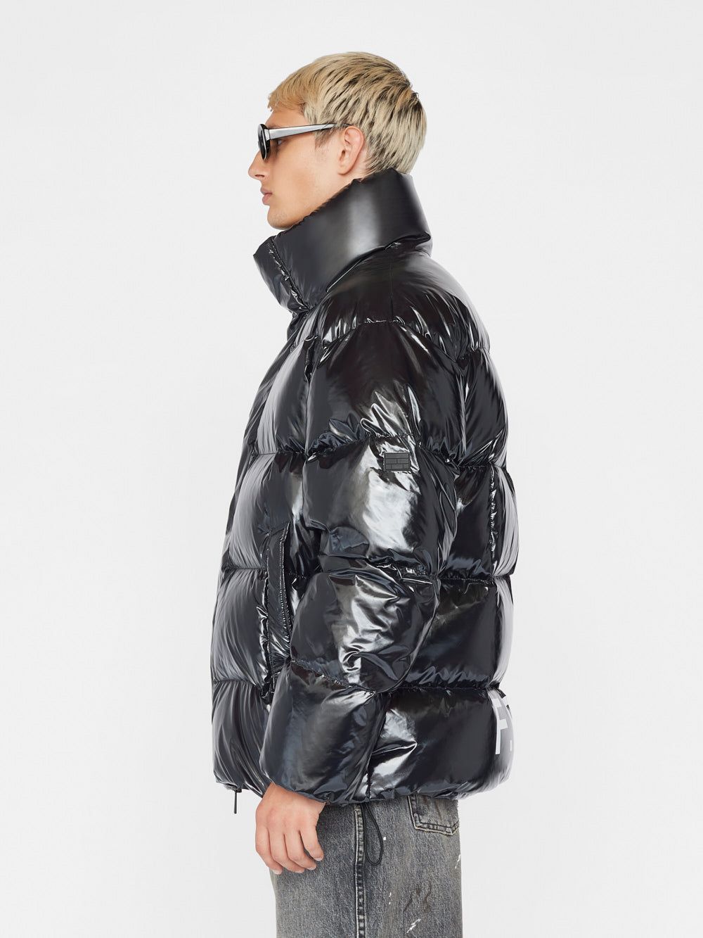 Cire Nylon Puffer -- Noir sold by Frame Denim product image thumbnail 6