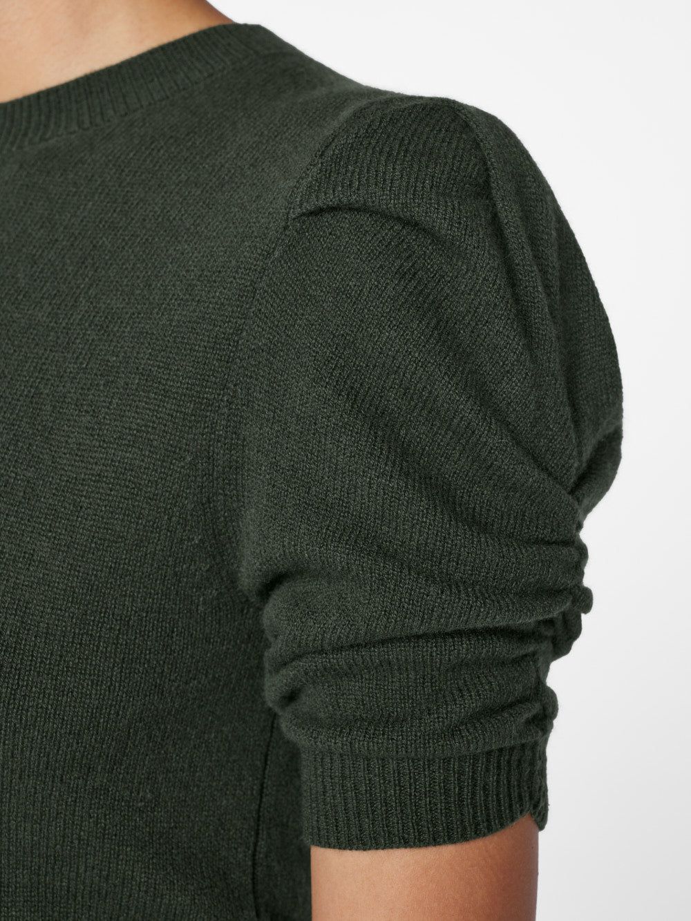 Ruched Sleeve Cashmere Sweater -- Surplus sold by Frame Denim product image thumbnail 4