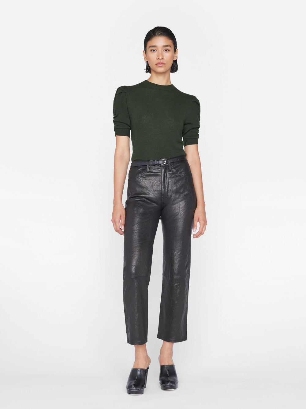 Ruched Sleeve Cashmere Sweater -- Surplus sold by Frame Denim product image thumbnail 3