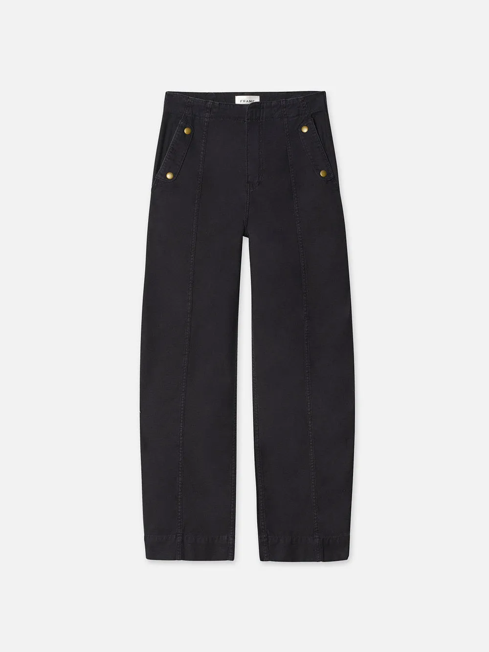 Utility Barrel -- Washed Black sold by Frame Denim