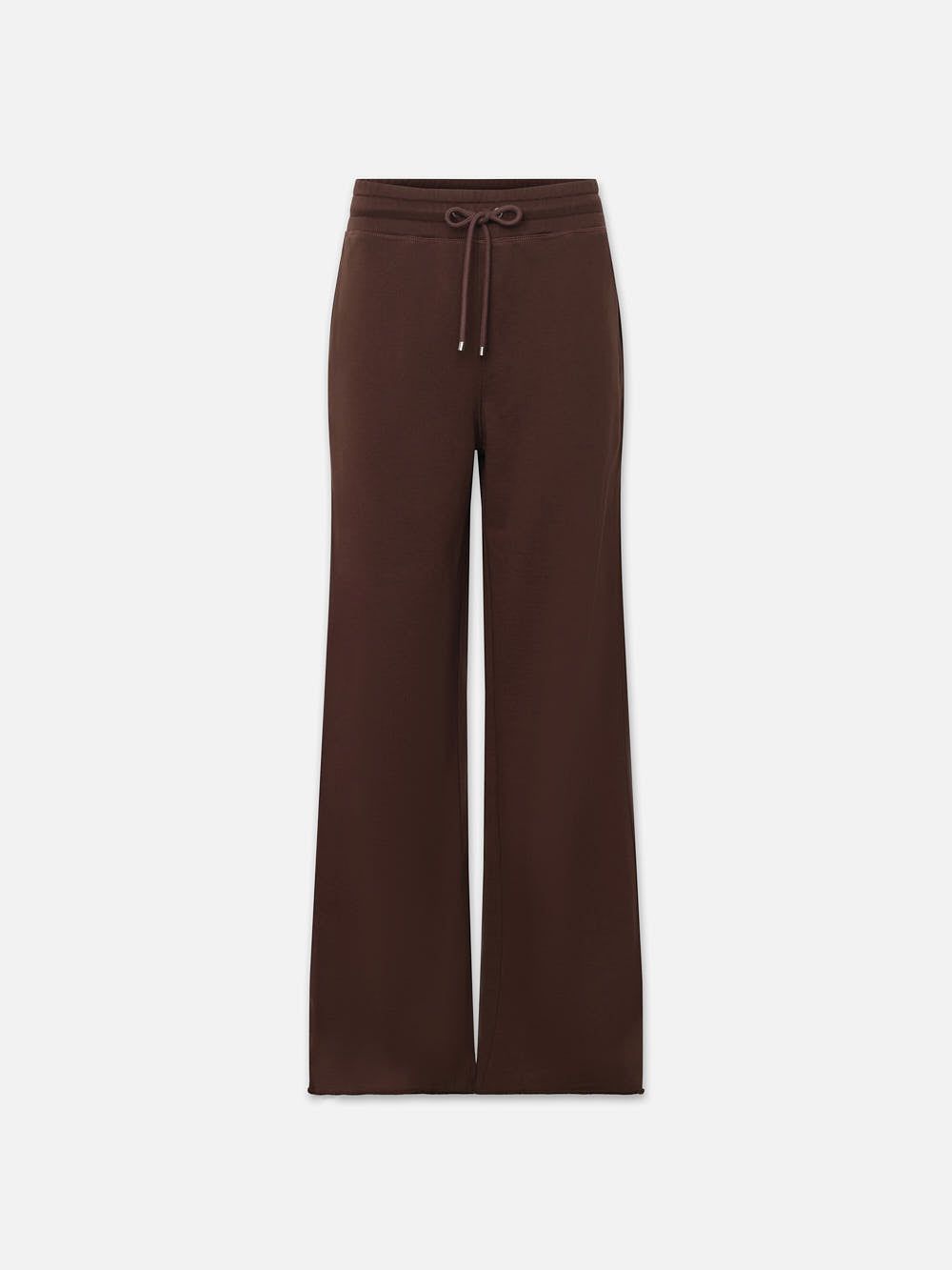 Raw Hem Sweatpant -- Espresso sold by Frame Denim
