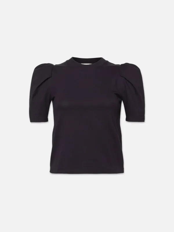 Draped Femme Tee -- Navy sold by Frame Denim