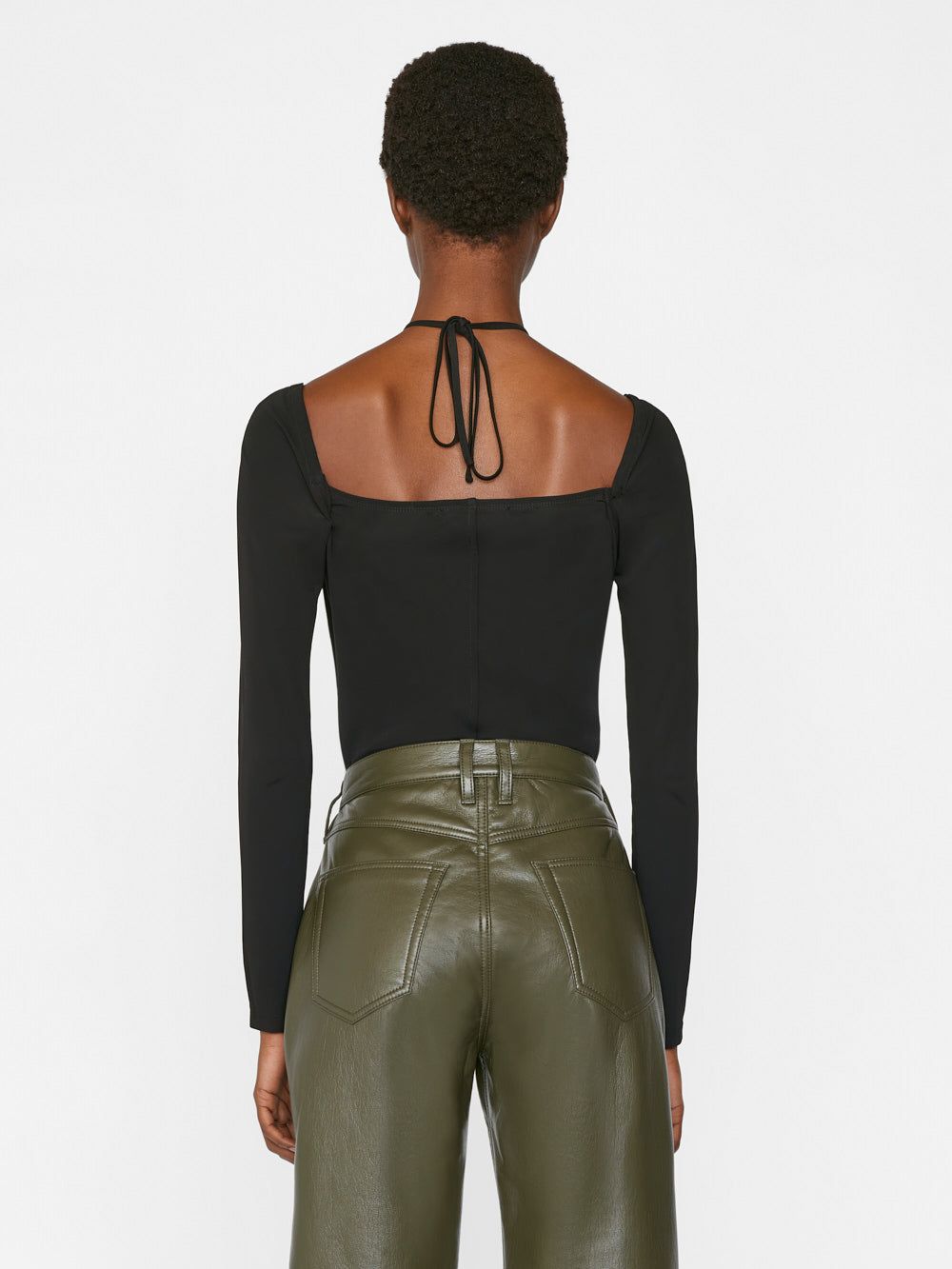 Strappy Knit Top -- Noir sold by Frame Denim product image thumbnail 5