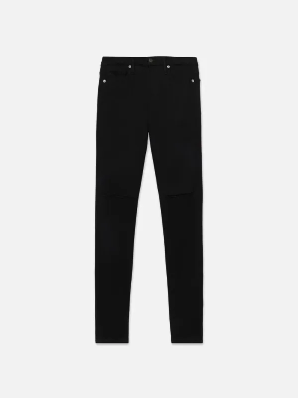 Jagger True Skinny -- Noir made by Frame Denim