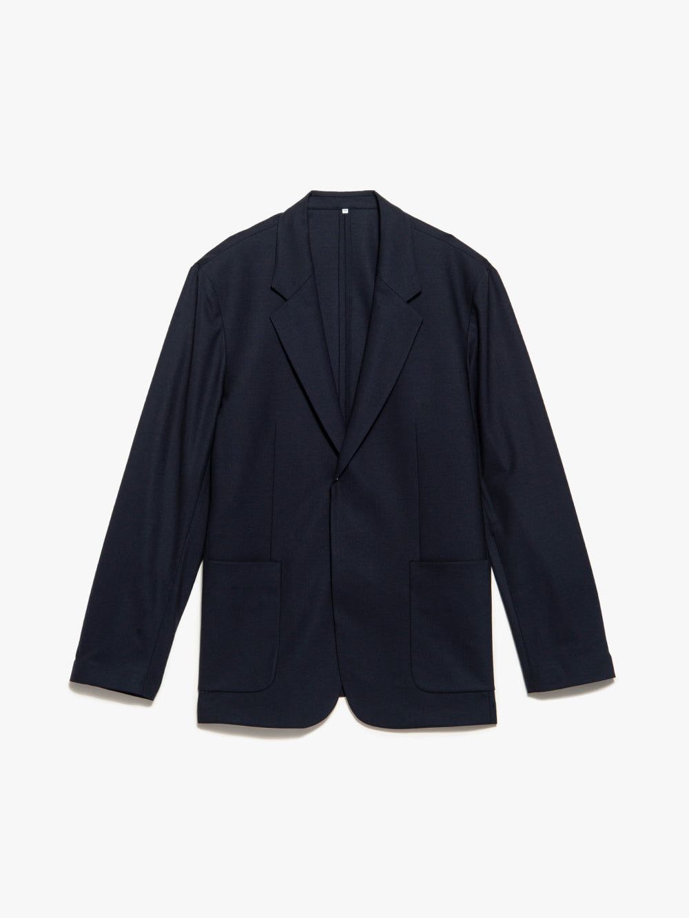 Unstructured Wool Blazer -- Dark Navy sold by Frame Denim