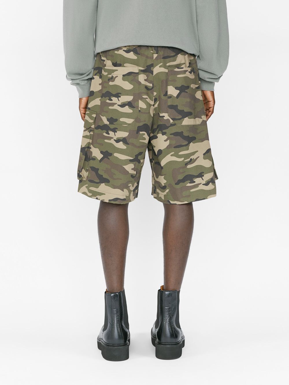 Cargo Shorts -- Camo/Noir sold by Frame Denim product image thumbnail 7