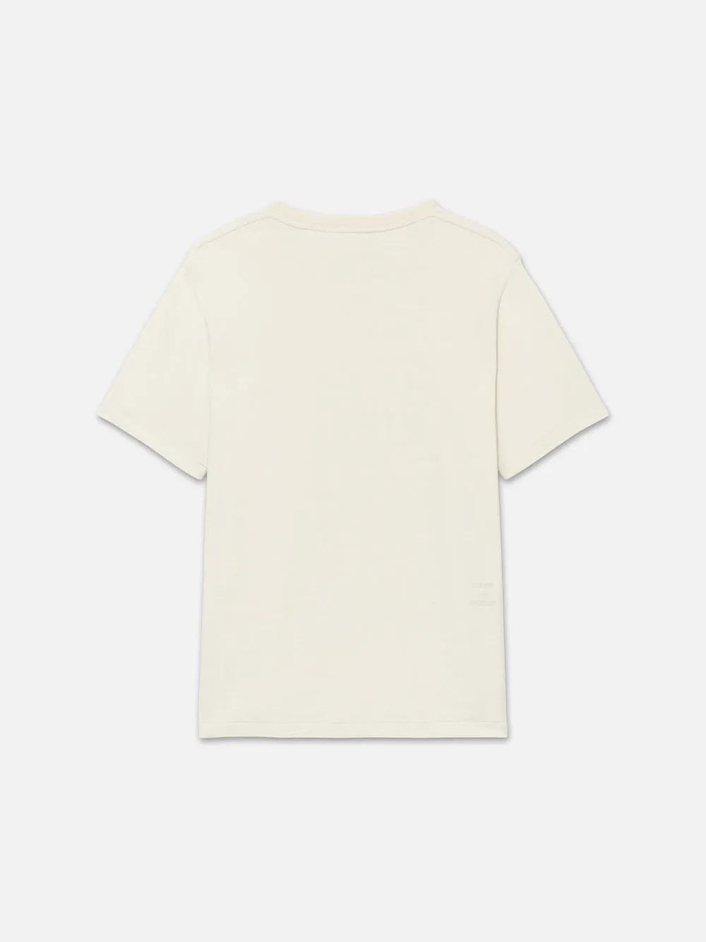 Duo Fold Tee -- White Sand sold by Frame Denim product image thumbnail 3