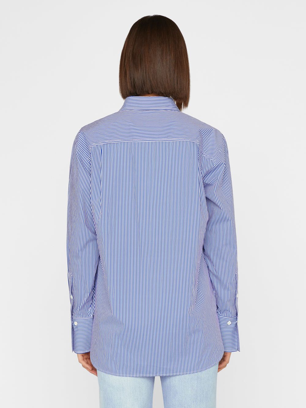 The Oversized Shirt -- Ultramarine Multi sold by Frame Denim product image thumbnail 5