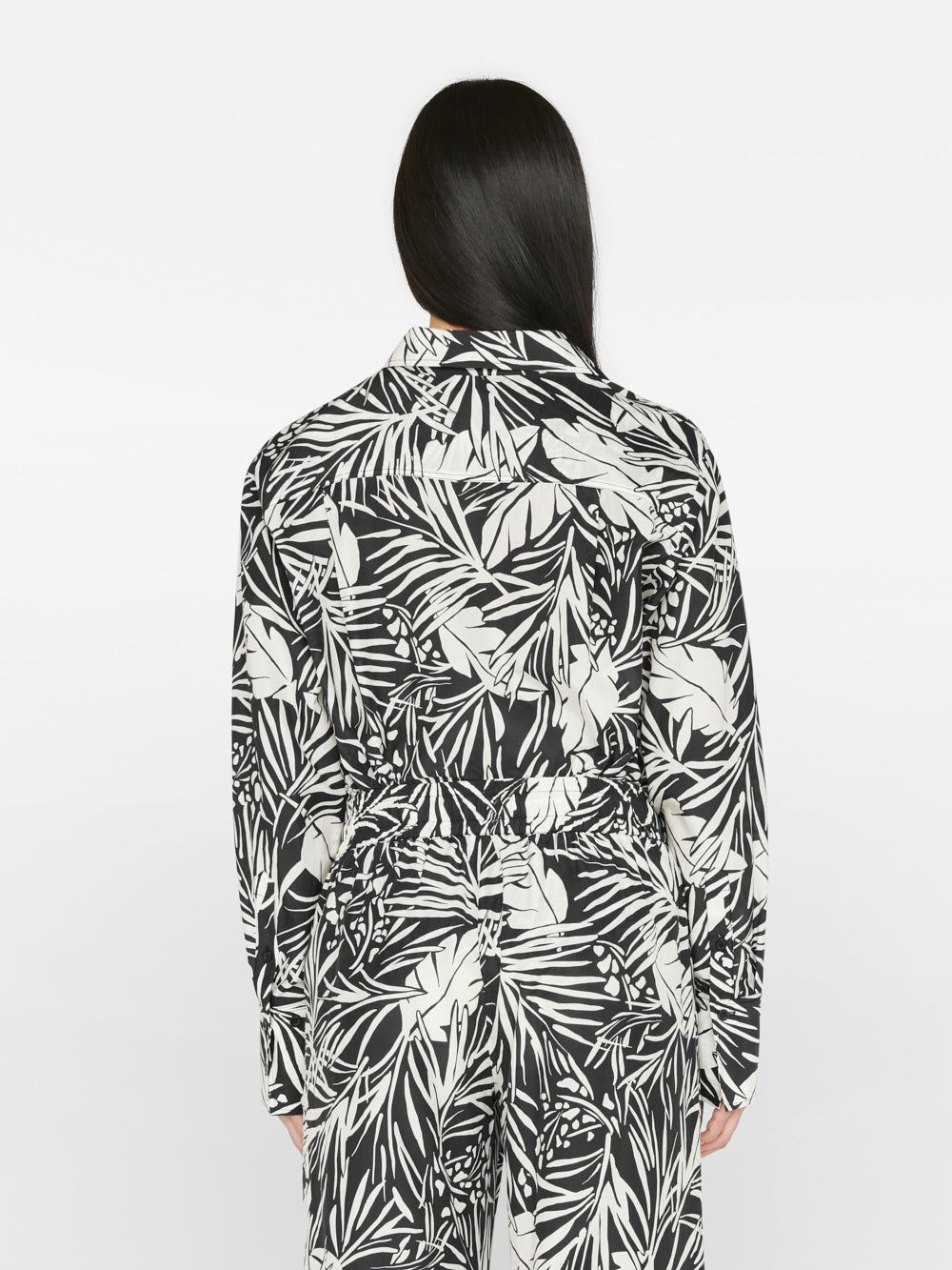 The Oversized Shirt -- Noir Multi sold by Frame Denim product image thumbnail 6