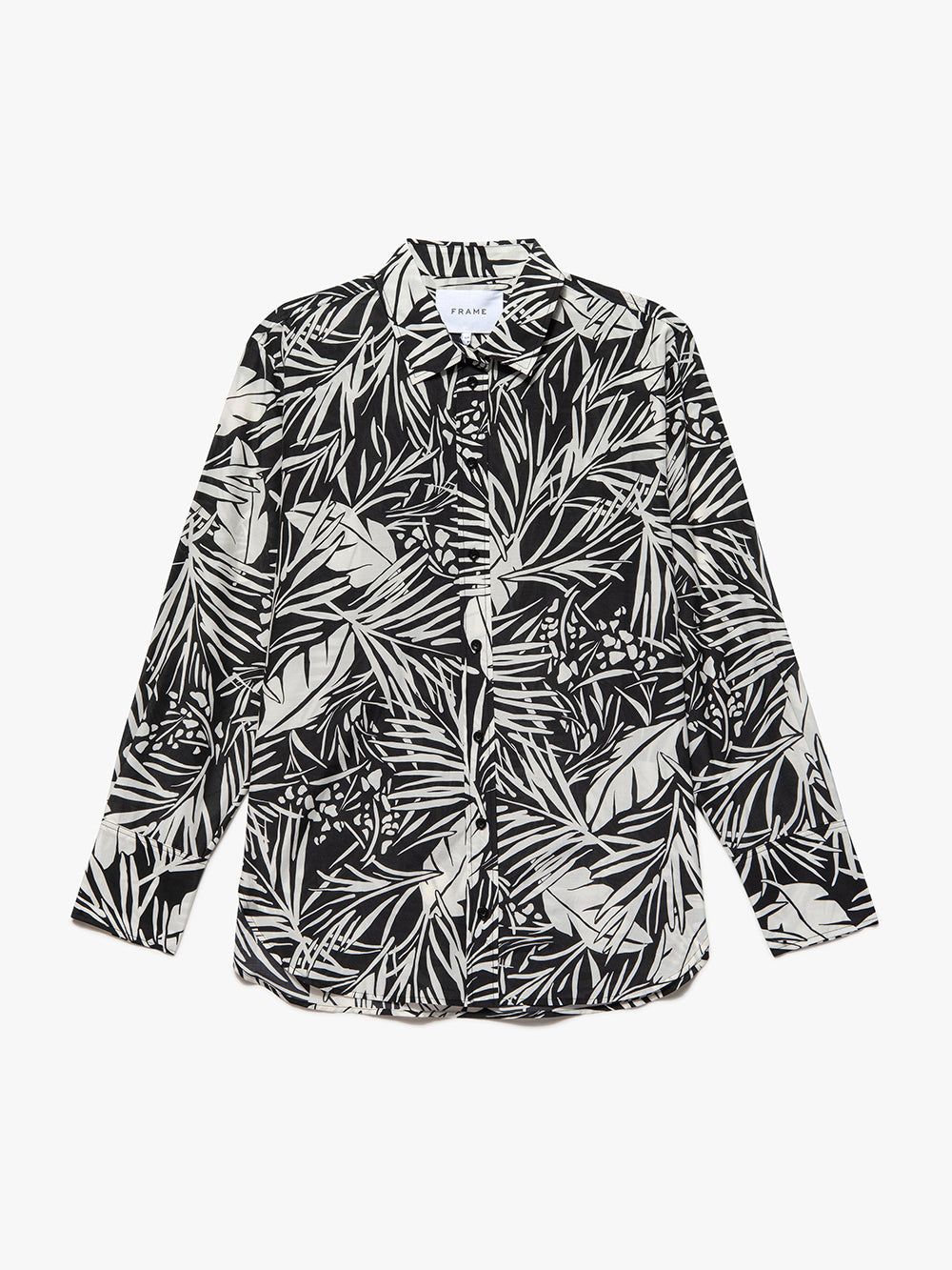 The Oversized Shirt -- Noir Multi sold by Frame Denim product image thumbnail 7