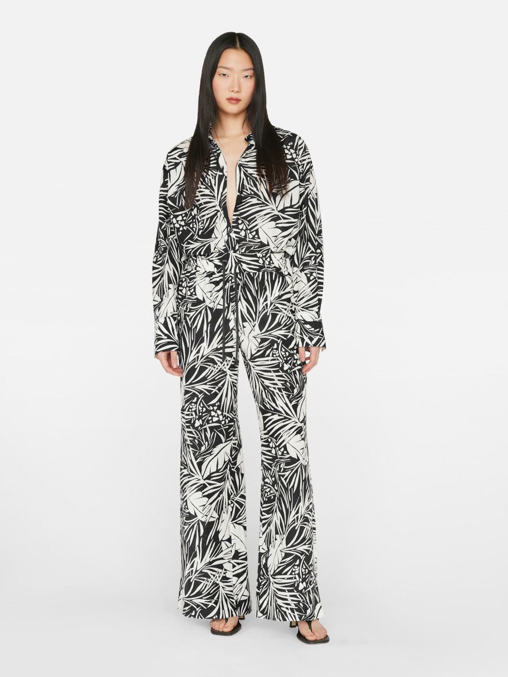 The Oversized Shirt -- Noir Multi sold by Frame Denim product image thumbnail 2