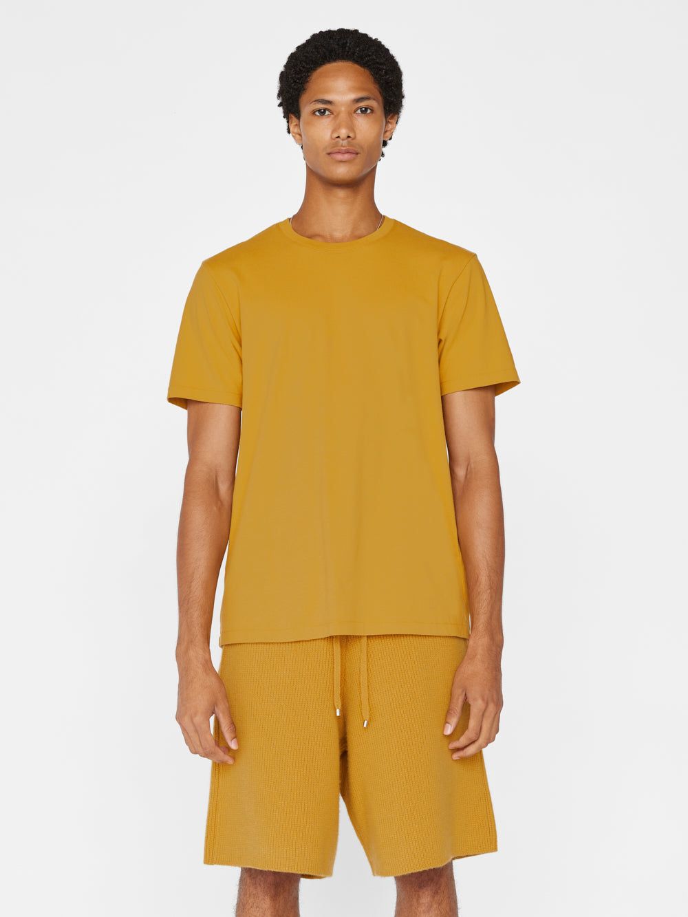 FRAME Logo Tee -- Deep Yellow sold by Frame Denim product image thumbnail 2
