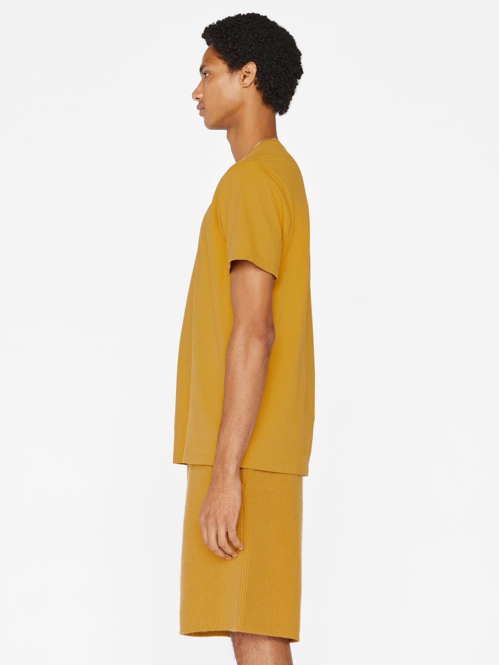 FRAME Logo Tee -- Deep Yellow sold by Frame Denim product image thumbnail 4