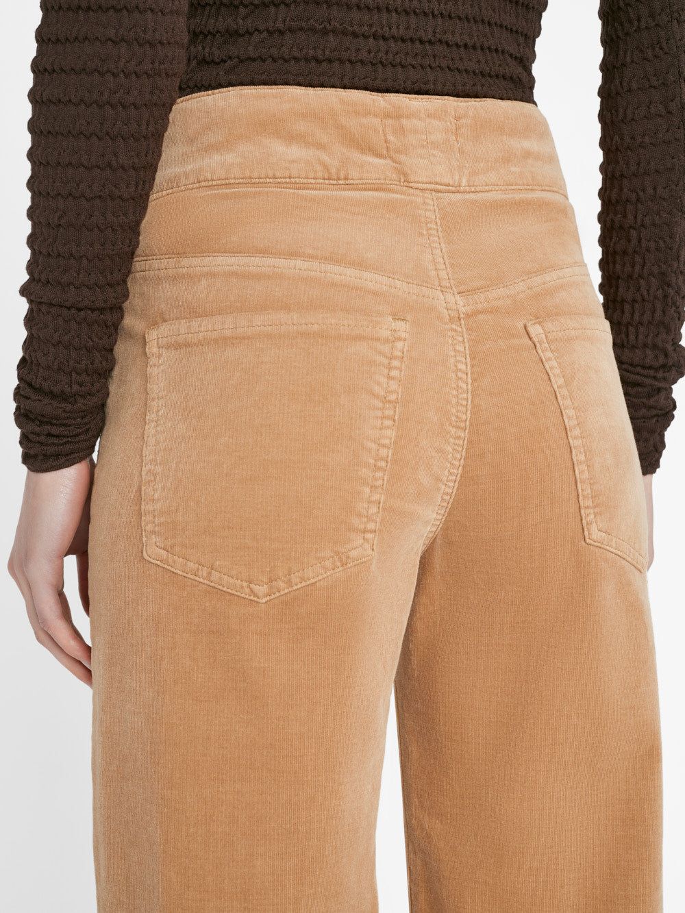 Le Hardy Wide Leg Corduroy -- Light Camel sold by Frame Denim product image thumbnail 4