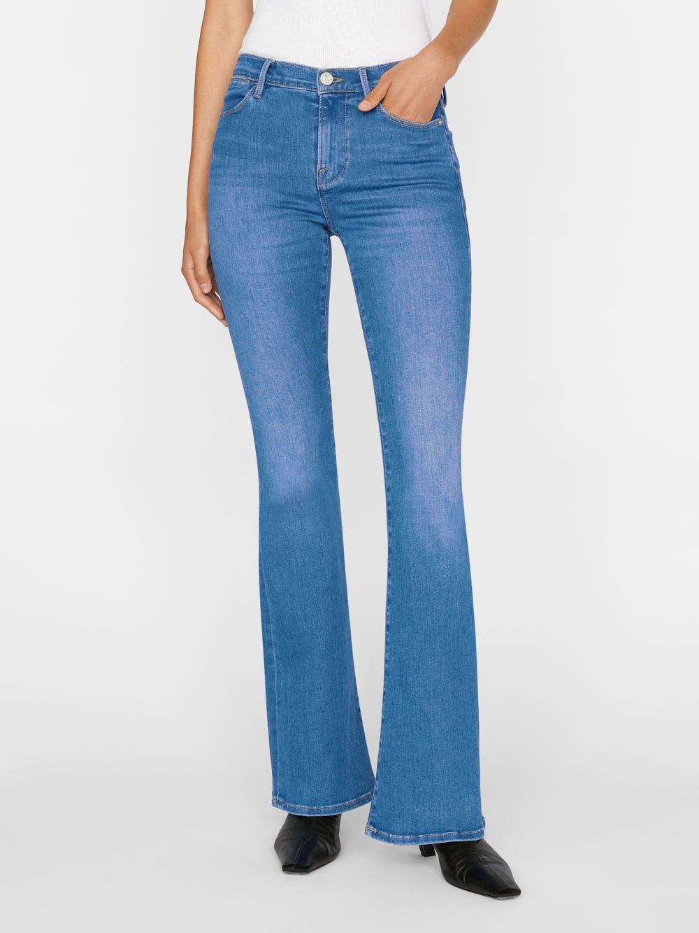 Le Shape High Flare -- Randall sold by Frame Denim product image thumbnail 2